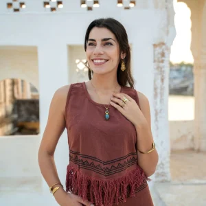 Celestial Nomad Top warm Bruin