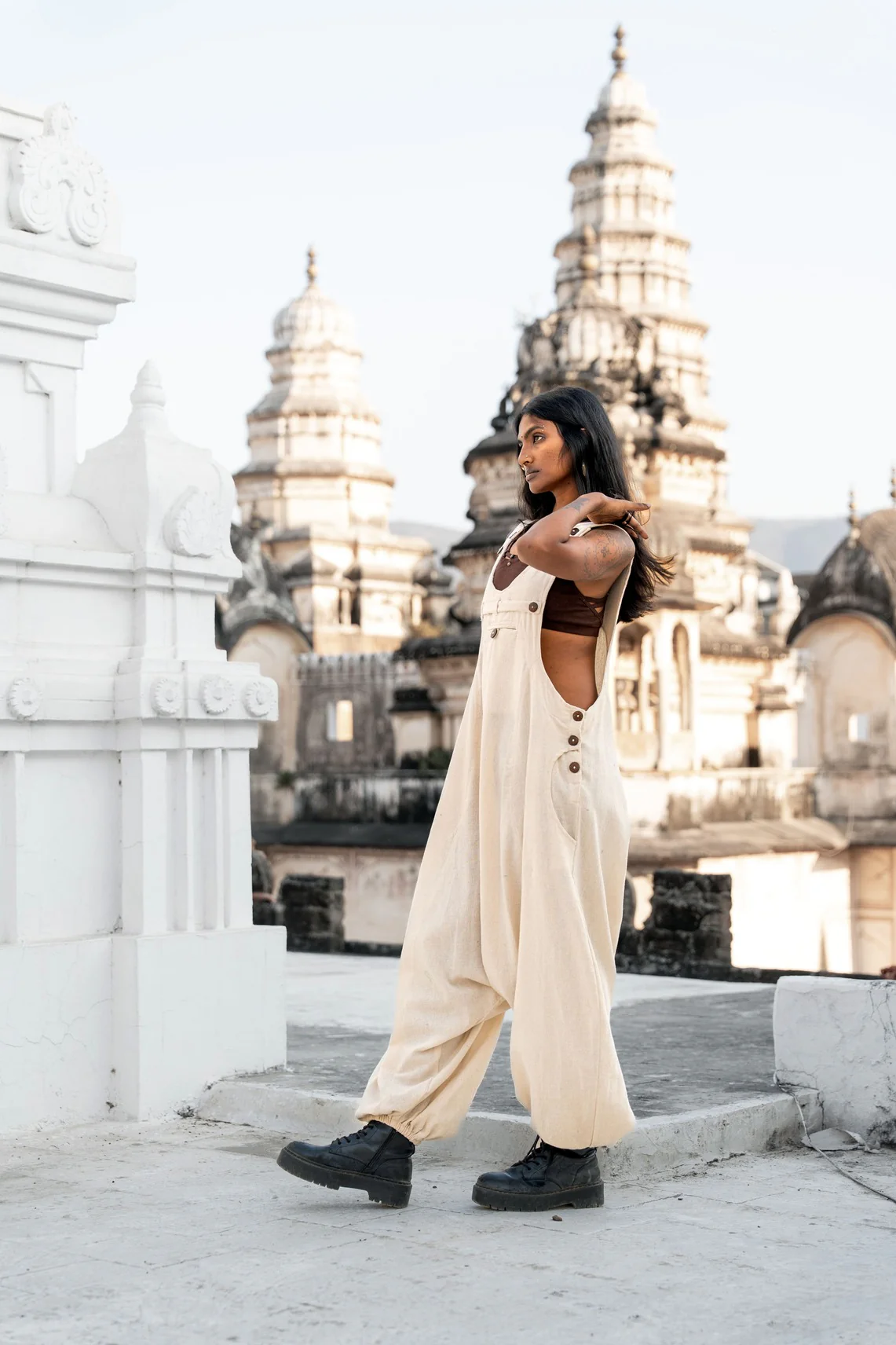 Nomad Freedom Jumpsuit Gebroken Wit - Afbeelding 5