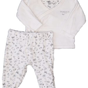 Wit Hema newborn setje