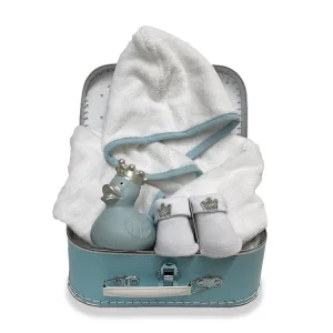 Koffertje ‘Badjas’ | Medium | Blauw