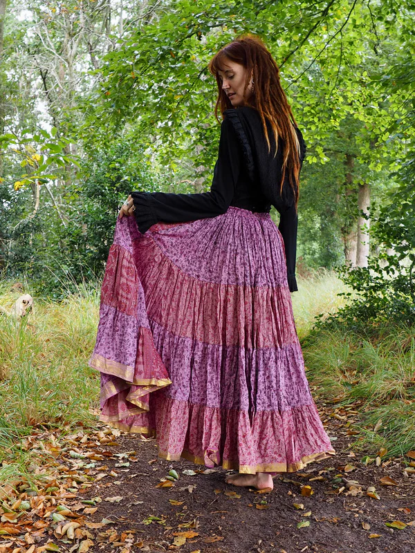 Zijden Gypsy Rok 207 - Afbeelding 2