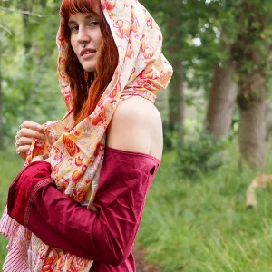 Freya Blockprint Sjaal