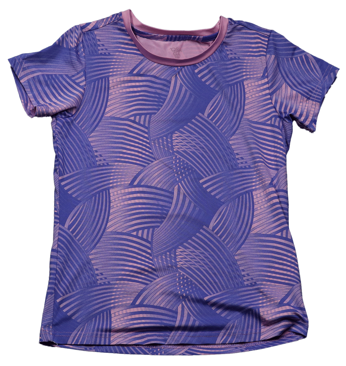 Roze Osaga sportshirt - Afbeelding 2
