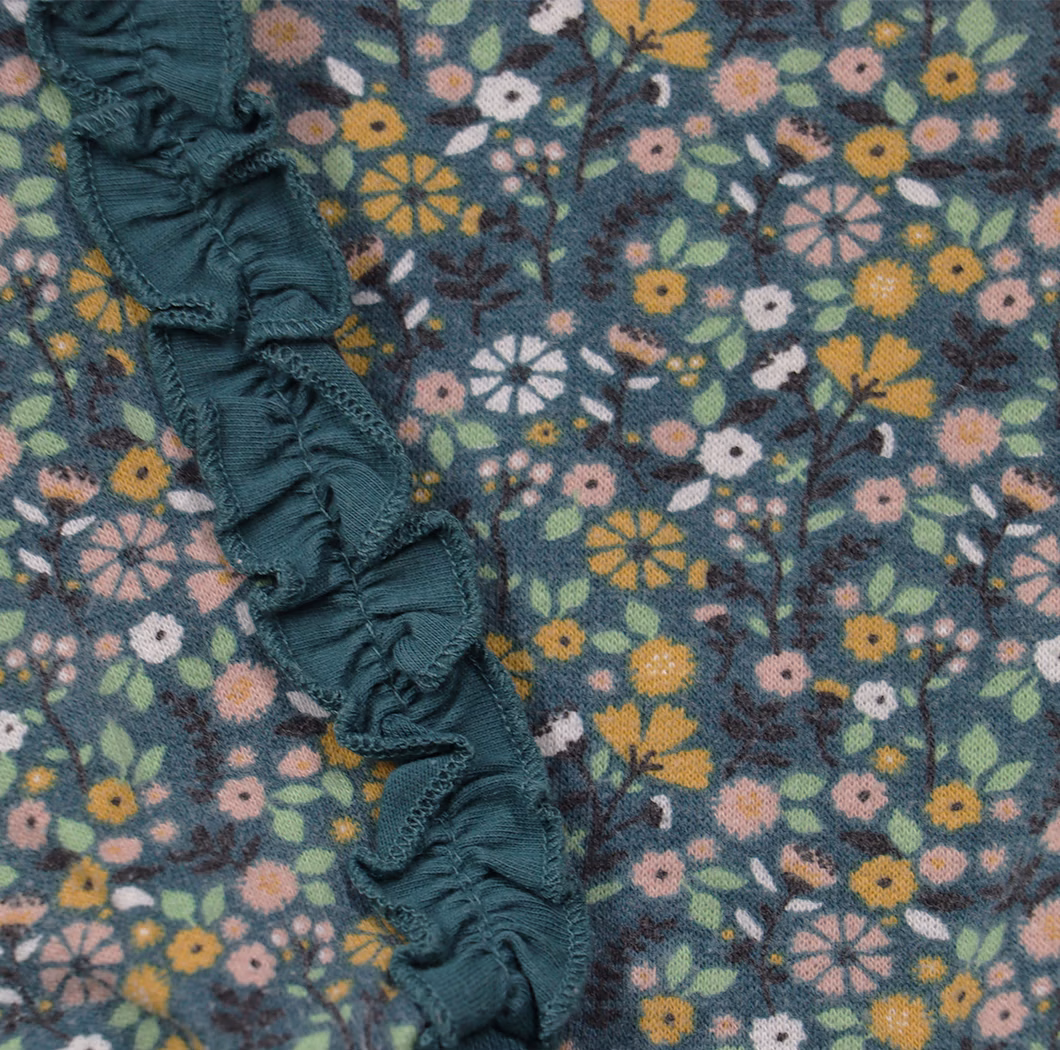 Groene bloemen sweater - Afbeelding 3