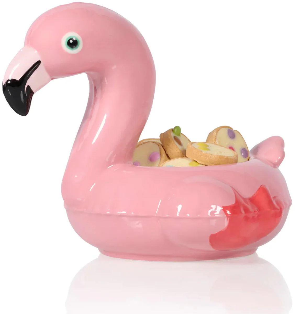 Flamingo Pot – Keramiek – 18,5×21×17,5 cm - Afbeelding 3