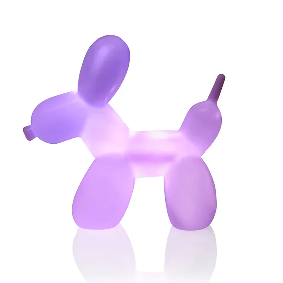 Balloon Dog Lamp Paars β LED β USB oplaadbaar - Afbeelding 2