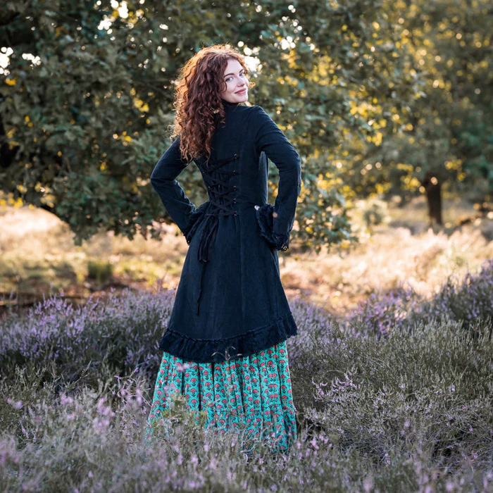Fairy Bohemian Jas zwart - Afbeelding 8